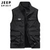 Primavera y verano nuevo chaleco chaleco delgado chaleco para hombre primavera fotografía pesca multibolsillos trabajo chaleco chaqueta 9002JP