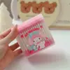 Algodão Swab com Haste de Desenho Stitch Mais Vendido Doméstico Ponta Dupla Colher de Ouvido Pontiaguda Haste de Algodão Swab Coração de Menina Haste de Algodão Swab para Maquiagem