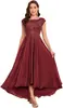 Amazon Vestido de Noche Comercio Exterior Europeo y Americano Nuevo Elegante Delgado Vestido Fiesta Fiesta Banquete Vestido Largo