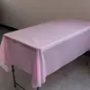 Fornecedor da Fabricante Toalha de Mesa Descartável para Festa Tecido Plástico PE Mesa de Sobremesa de Aniversário Toalha de Mesa Cor Pura 137*183cm