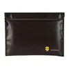 Bolsa impermeable ignífuga para documentos bolsa para documentos con diseño de fútbol bolsa con cremallera de lona impermeable engrosada bolsa de información personalizada por fabricantes