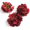 Materiales para Manualidades de Flores Artificiales, Cabezas de Flores de Hortensia con Bordes Quemados, Accesorios para el Cabello Hanfu, Flores Falsas con un Tacto Realista de Alta Gama para Uso en Bodas