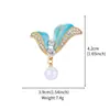 Moda Europea y Americana Nuevo Broche de Pin con Lazo para Ramillete Pin de Cuello Anti-Luz Accesorios para Ropa de Mujer Broche