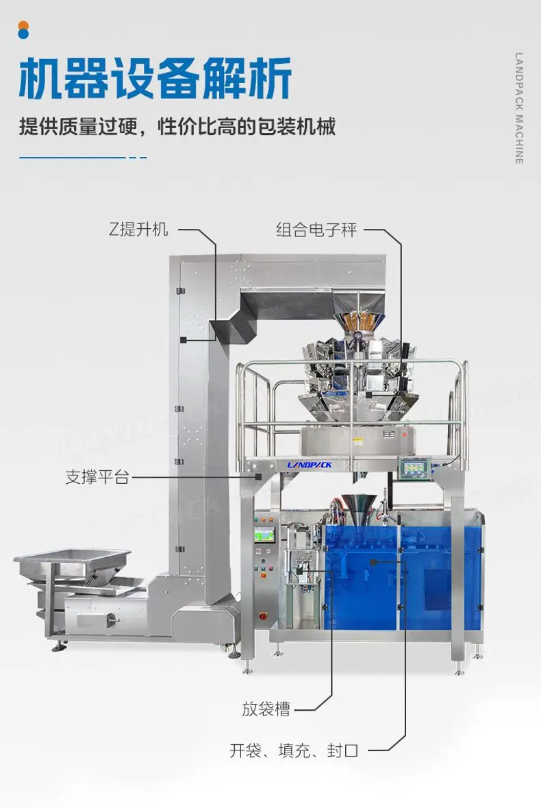 GP-210颗粒水平给袋机+组合称+玉米片-拉链袋-详情页_