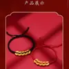 Pulsera de Hilo Rojo con Monedas de Cobre de los Cinco Emperadores, Tejida a Mano para la Buena Suerte en el Año de Nacimiento, Pulsera Atrae Dinero, Regalo de Cumpleaños, Hecho a Mano