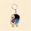 Accesorios Populares para Mochila Escolar de Crayon Shin-Chan, Llavero Estilo Ins, Colgante Lindo, Suministro Directo del Fabricante, Regalo de Vacaciones