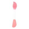 Escova de lavagem facial de silicone de duas cabeças, escova de limpeza facial, escova de lavagem do nariz, molde de filme de argila multicolorido, bastão de ajuste, escova removedora de maquiagem clarisonic
