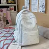 Mochila Escolar de Aspecto Elegante, Casual para Estudiante de Secundaria, Mochila de Gran Capacidad para Mujer, Estilo Universitario, Moderna y Versátil, Mochila para Estudiante Universitario