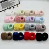 Faixa de pulso esportiva de pelúcia colorida sólida Amazon Cross-border europeia e americana Faixa de cabelo à prova d'água para lavar as mãos