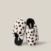 Pantuflas de algodón de felpa sencillas para otoño e invierno, cálidas, antideslizantes, de suela gruesa, suaves y cómodas, para amantes.
