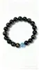 Pulsera de Obsidiana y Aguamarina Pulsera para Mujer Cuentas Año Zodiacal Hombres Obsidiana Dorada Obsidiana Plateada Regalo para Novia Regalo de Cumpleaños