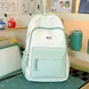 Mochila Leve de Viagem Simples da Moda Estilo Ins Japonês Bolsa Escolar Fresca Doce para Meninas Mochila Fofa para Alunos do Ensino Médio