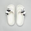 Chanclas de tacón alto y suela gruesa para mujer, estilo coreano, de verano, con dibujos animados, 2024
