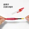 Recambios de Tinta de Gran Capacidad para Exámenes, Recambios Especiales de Repuesto para Bolígrafos de Firma, Recambios Negros de Bolígrafo de Presión Neutra, Adecuados para Bolígrafos de Firma