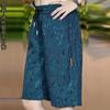 Fabricante de Origem Calças Cropped Jacquard Seda Gelo Shorts Casuais Finos de Verão Masculinos Retos Versáteis Modernos Tamanho Plus Roupas Masculinas
