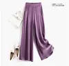 Pantalones Falda Sueltos de Seda de Cobre Amoniacal Pesada Novedad Primavera y Verano 2024 Pantalones Cortos Pantalones Casuales de Pierna Ancha Sueltos Talla Grande