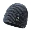 Gorro de Punto Engrosado con Felpa Invierno para Hombre Protección para Orejas a Prueba de Viento Protección contra el Frío Gorro de Lana Pullover Gorro de Esquí para Jóvenes