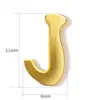 Superficie de Espejo de Cobre Nueva Transfronteriza Colgante de 26 Letras Inglesas Collar Pulsera Pendientes DIY Accesorios Simples Versátiles