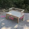 Silla de Golpeo de Madera Maciza Taburete Zen Taburete de Yoga Chino con Patas de Pan Taburete Cuadrado Blanco Crudo Taburete Pequeño Bajo Ventana de Bahía Tatami Silla Zen