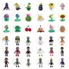 Pelúcias de Plantas vs. Zumbis: Ervilha, Cogumelo, Girassol, Flor Boca Grande, Zumbi Balde de Cones, Zumbi Venenoso, Monstro de Neve