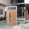 Puerta de Acero Personalizada Nueva Engrosada con Grano de Madera Puerta de Transferencia de Acero Puerta de Aula Escolar