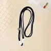 Lanyard para Teléfono Móvil de Cara Sonriente Popular Llavero Cuerda Trenzada para Muñeca Cadena Anti-Pérdida para Teléfono Móvil Regalo de Vacaciones Cuerda para Cámara Ccd