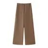 Conjunto de Top Sem Mangas com Decote em V e Calça Dupla Face com Pinos Decorados, Estilo Europeu e Americano, Popular na Amazon Aliexpress, Moda Tendência