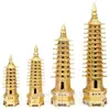 Adornos de la Torre Wenchang de Aleación Torre Wenchang de Nueve Pisos Metal Wenchang Tower Wangwang Grande Cong Torre Wenchang