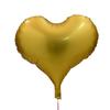 Globo de Película de Aluminio con Forma de Corazón Macarrón Nuevo de 20 Pulgadas Transfronterizo Material de Nylon Confesión Boda Decoración de Lugar de Boda