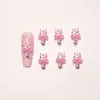 Nova Colher, Garfo, Pá do Gato Kt Sanrio, Acessórios para Unhas, Pequenos Acessórios de Resina de Desenho Animado, Brincos DIY, Acessórios para Unhas