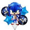 Amazon novo estilo Sonic Hedgehog Sonic boy Sonic terno de festa de aniversário balão de alumínio