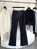 Yuran 26 Primavera/Verano Nuevo Vintage Color Original Tubo Teñido Activo Cintura Alta Corte Estructurado con Costuras Visibles y Ligero Acampanado Jeans