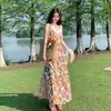 Conjunto de Dos Piezas Bohemian Style Adelgazante Casual de Moda Verano 2026: Vestido Camisola y Cárdigan Calado