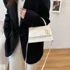 2025 Bolso de Mano de Empalme Transfronterizo Nuevo, Bolso de Mano Versátil de Moda, Diseño de Nicho, Bolso Cuadrado Pequeño de Hombro Cruzado para Mujer