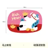 Alfombra de Baño de Dibujos Animados de Ponis Barro de Diatomeas Secado Rápido Absorbente de Agua Antideslizante Felpudo de Pie Entrada Resistente al Desgaste Fácil de Cuidar Felpudo de Puerta Alfombra