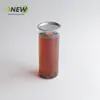 Lata Plástica Pet 330ml com Tampa, Garrafa Selada para Bebidas, Garrafa para Chá de Leite Café, Bebida Fria, Água com Gás, Bebida Transparente