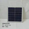 Adaptador de Carga de Batería para Vehículo Eléctrico Panel Fotovoltaico Solar Multi-Monocristalino 100W 12V24V36V48V60V72