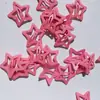 Horquilla de estrella luminosa para niños horquilla rota color caramelo clip BB estrella de cinco puntas concierto tocado luminoso clip para flequillo