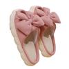 Amazon Transfronterizo Zapatillas de Lino Lindas de Punto para Mujer Todo el Año Hogar Interior Suela Gruesa Primavera y Otoño Algodón y Lino