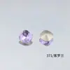 Acessórios de Roupa Diamante Quadrado Gordo Arredondado K9 6*6mm Diamante Decorativo Salto Alto Strass Gelo Doméstico Brilho Transparente Diamante para Nail Art