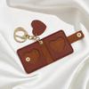 Álbumes de Fotos Spot de 1 pulgada, Llavero Conmemorativo para Pareja, Bolsa de Cosméticos con Foto, Llavero Mini con Foto en Forma de Corazón