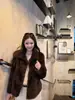 ¡Eewen La Mode Es Tan Genial! Abrigo de Piel Sintética Ecológico Suave pero Estructurado para Otoño e Invierno