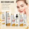 Serie de Cuidado Hidratante con Veneno de Abeja Ouhoe Suaviza, Hidrata, Sella la Humedad, Aclara y Revitaliza, Nutre y Suaviza la Piel