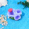 Artesanato de Simulação Aquário de Coral Tanque de Peixes Peixes Pequenos Enfeites Mini Presente Decoração Peixe Oito Melões Enfeites DIY