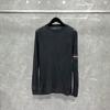 TIME BREATHE tb Suéter de Manga Larga para Hombre Delgado Casual Camiseta Base Lana Holgado Suéter de Primavera y Otoño