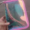 Cremallera Transparente con Purpurina de Repuesto Coreana para Cuaderno de Hojas Sueltas de 6 Agujeros Ins Cuaderno para Perseguir Estrellas A5A6