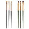 Pincel de Fibra para Sombra Pacote com 3 Pincéis de Sombra Conjunto de Pincéis de Maquiagem Ferramentas de Maquiagem para Iniciantes Embalado Individualmente