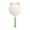 Simples color-matching gato desenhos animados silicone punho espelho para homens e mulheres Home Makeup Mirror estudante bonito beleza espelho de maquiagem