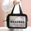 Bolsa de Aseo de Viaje del Fabricante Impermeable Bolsa de Cosméticos para Mujer Portátil de Gran Capacidad Portátil Bolsa de Almacenamiento de Cosméticos Portátil