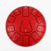 Nuevo Tambor Zen de 8 Pulgadas y 11 Tonos, Tambor de Lengua de Acero Sereno, Tambor Colorido Sin Preocupaciones, Instrumento de Percusión, Handpan de Comercio Exterior